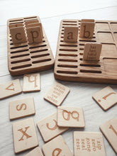 Load image into Gallery viewer, Montessori Alphabet Board with Letter I
