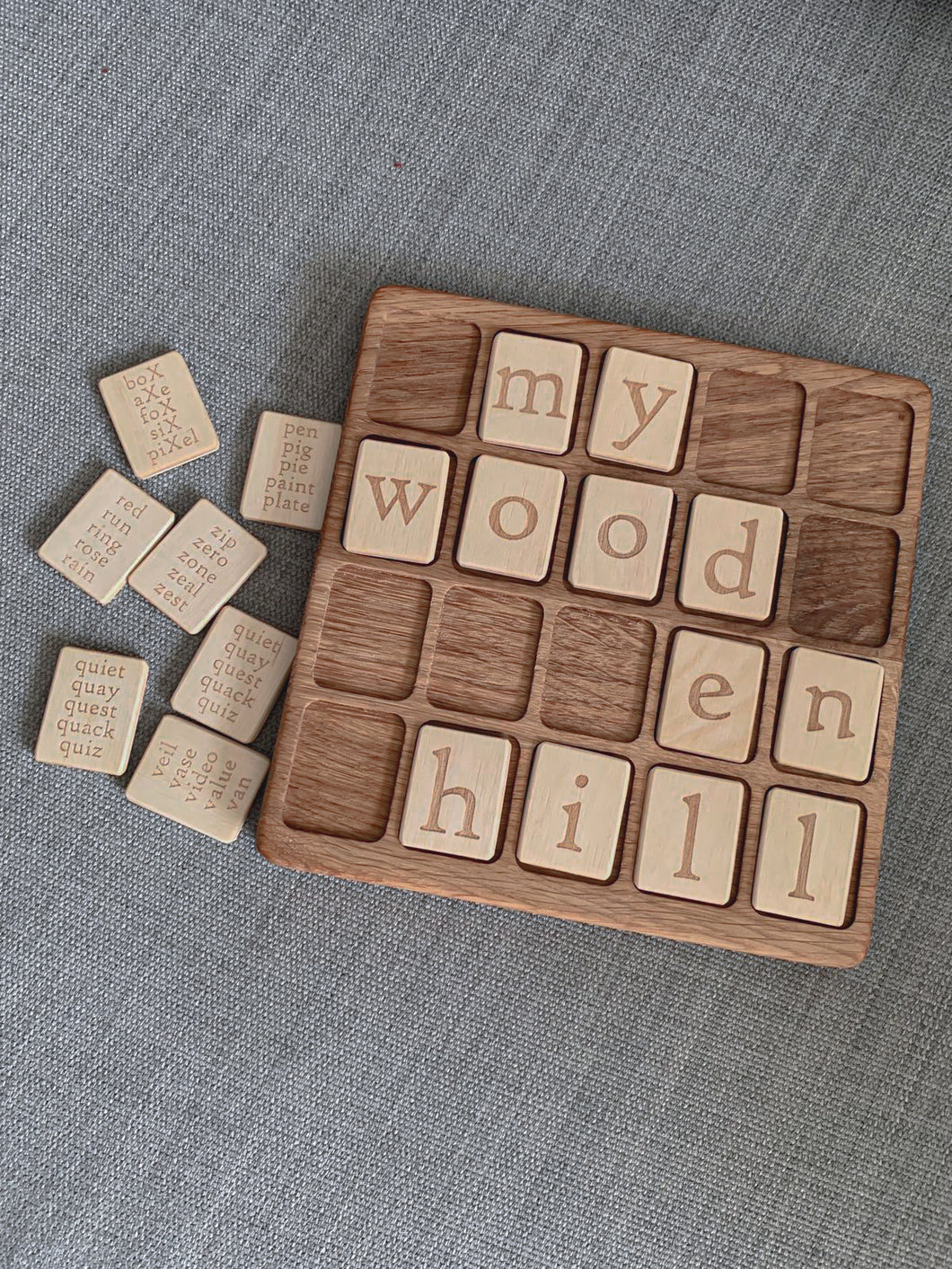 Montessori Alphabet Board with Letters II
